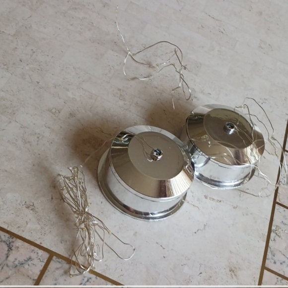 L.E.D. (String-lights) Drop-in Set of 2   ...on/off Switch,,Timer,,New Set - Picture 2 of 7